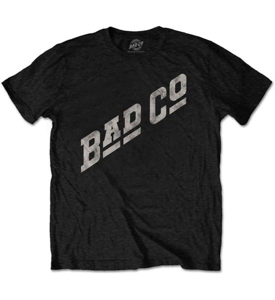 Bad Company: Slant Logo - Black T-Shirt