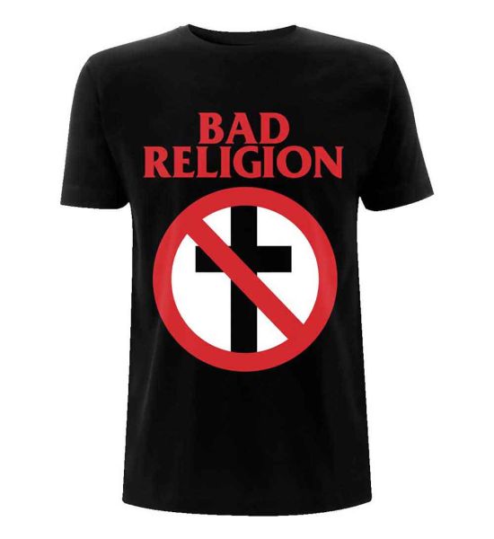 Bad Religion: Classic Buster Cross - Black T-Shirt