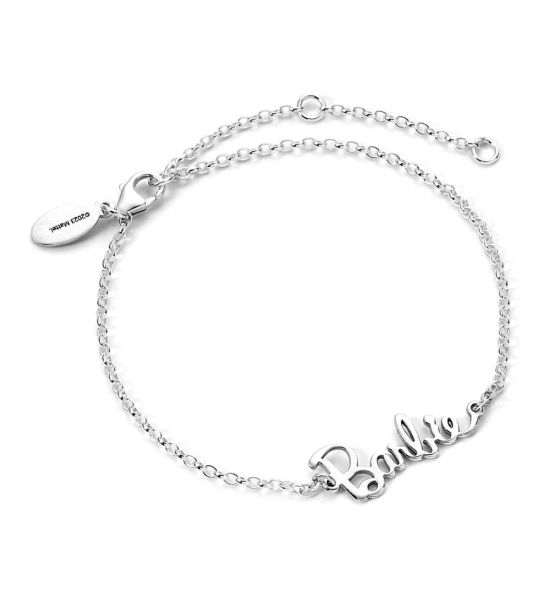 Barbie: Logo Bracelet (Sterling Silver) 21cm