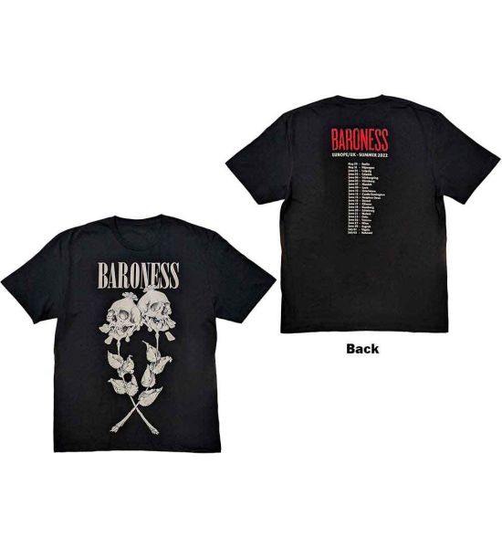 Baroness: Razor Bloom (Back Print) - Black T-Shirt