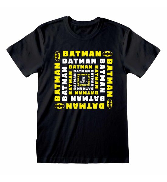 Batman: Batman Square Name T-Shirt