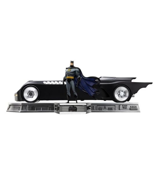 Batman: Batman The Animated Series (1992) Art Scale Set Deluxe 1/10 Batman and Batmobile (24cm)