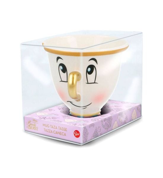 Beauty and the Beast: Chip 3D Mug (170ml) Preorder