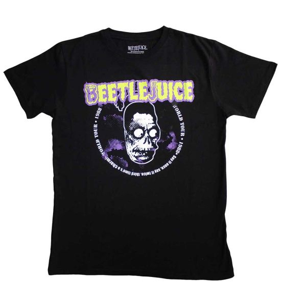 Beetlejuice: 1988 World Tour - Black T-Shirt