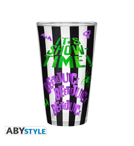 Beetlejuice: Beetlejuice: Suit 400ml Glass