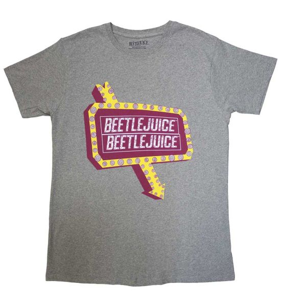 Beetlejuice: Beetlesign - Grey T-Shirt