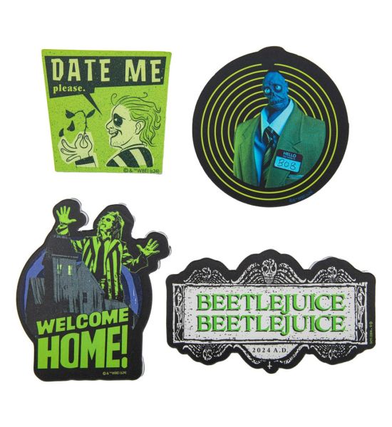 Beetlejuice: Fridge Magnet 4-Pack