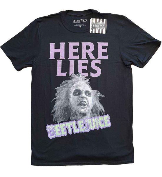 Beetlejuice: Here Lies… - Black T-Shirt