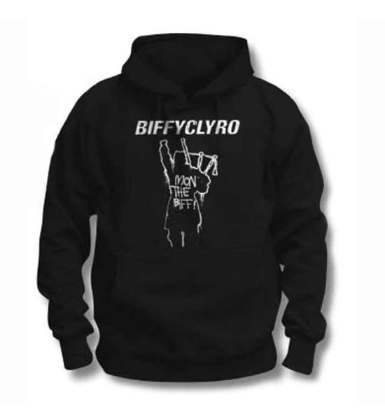 Biffy Clyro: Mon The Biff - Black Pullover Hoodie