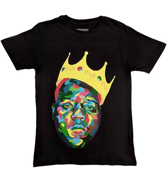 Biggie Smalls: Crown - Black T-Shirt