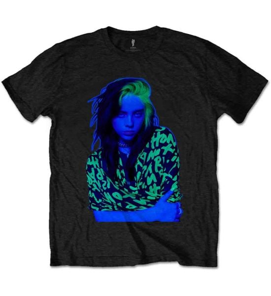 Billie Eilish: Press Photo - Black T-Shirt