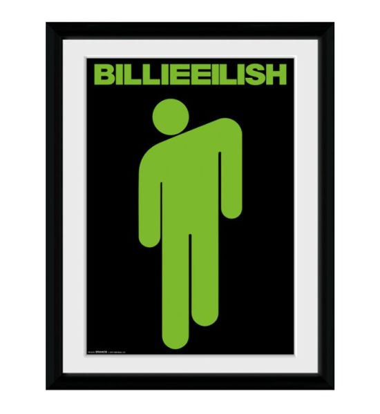 Billie Eilish: Stickman Framed Print (30x40cm)