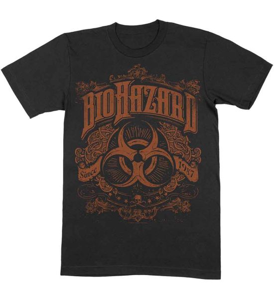 Biohazard: Since 1987 - Black T-Shirt