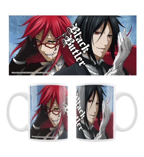 Black Butler: Grell, Sebastian Ceramic Mug Preorder