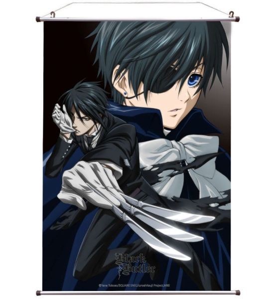 Black Butler: Knives Wallscroll (60 x 90cm)