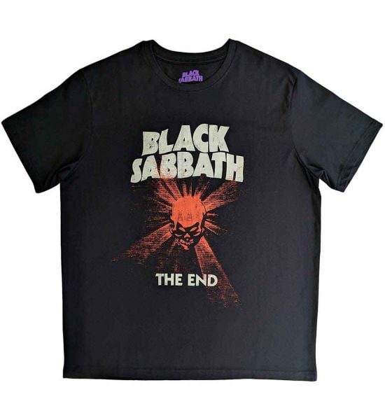 Black Sabbath: The End Skull Shine - Black T-Shirt