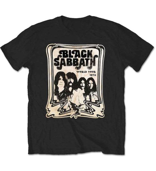 Black Sabbath: World Tour 1978 - Black T-Shirt