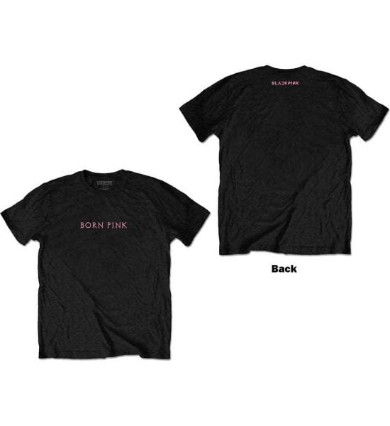 BlackPink: Born Pink (Back Print) - Black T-Shirt