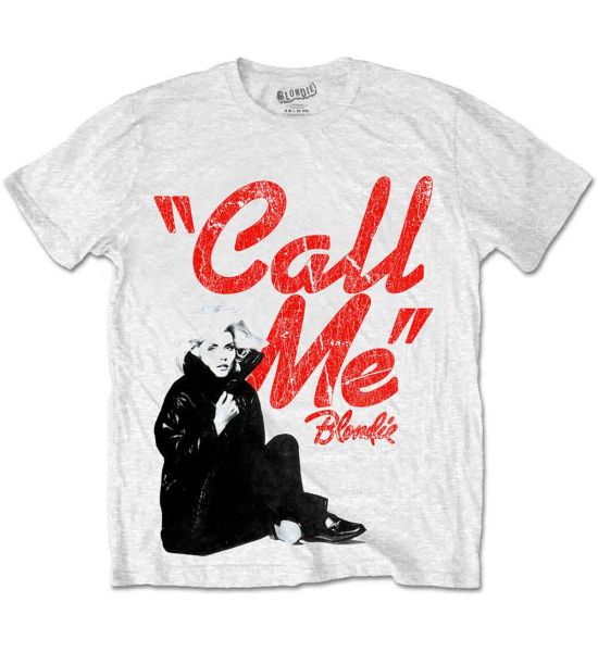 Blondie: Call Me - White T-Shirt