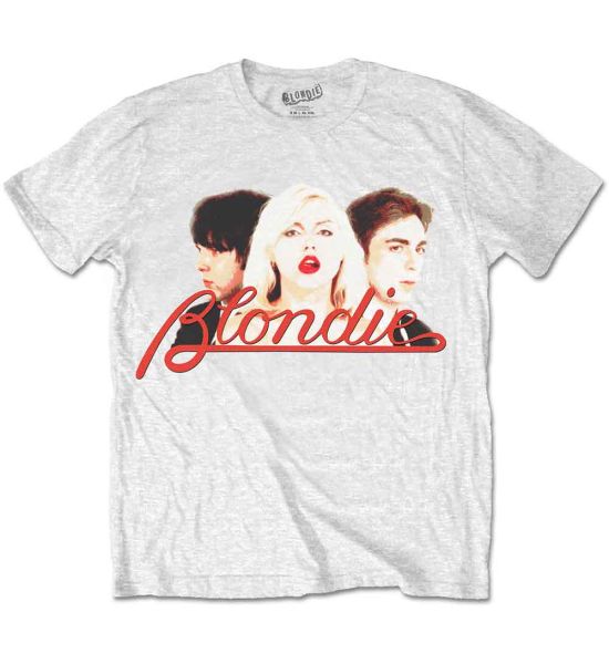 Blondie: P Lines Halftone - White T-Shirt