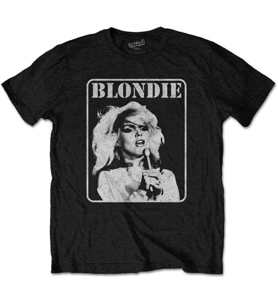 Blondie: Presente Poster - Black T-Shirt