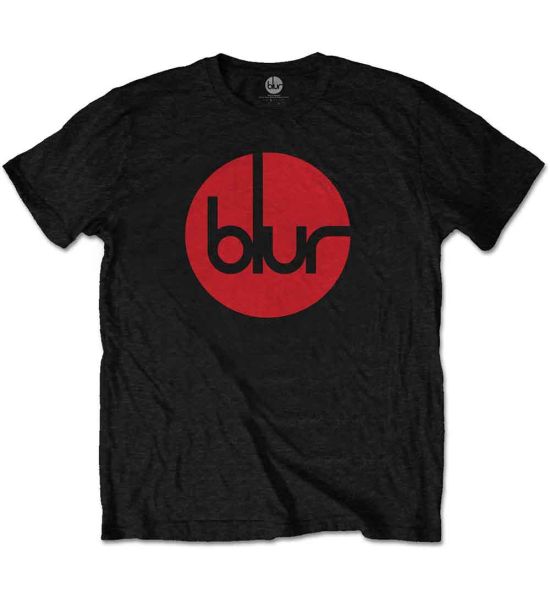 Blur: Circle Logo - Black T-Shirt