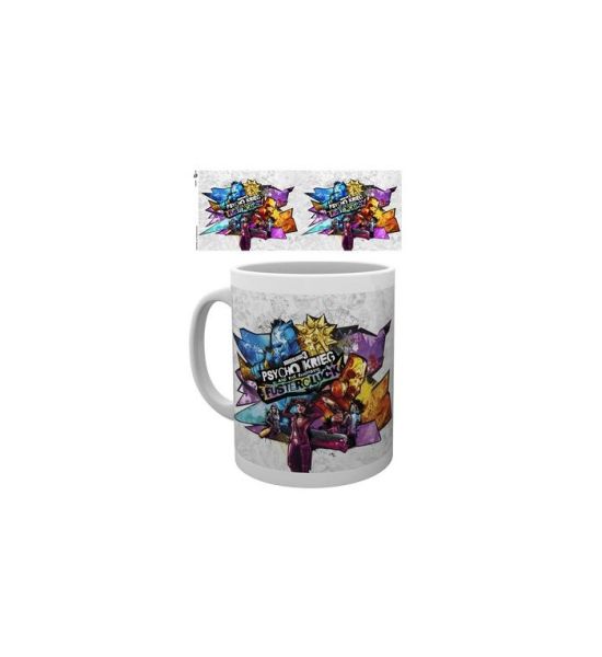 Borderlands: Psycho Krieg Collage Mug