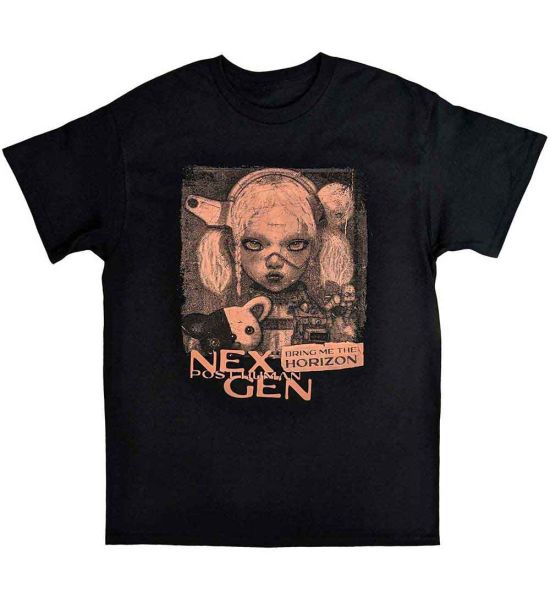 Bring Me The Horizon: Distressed Nex Gen - Black T-Shirt