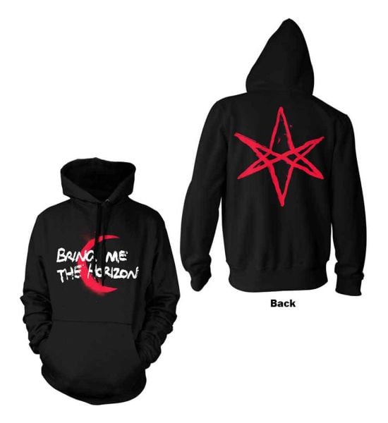 Bring Me The Horizon: Lost (Back Print) - Black Pullover Hoodie