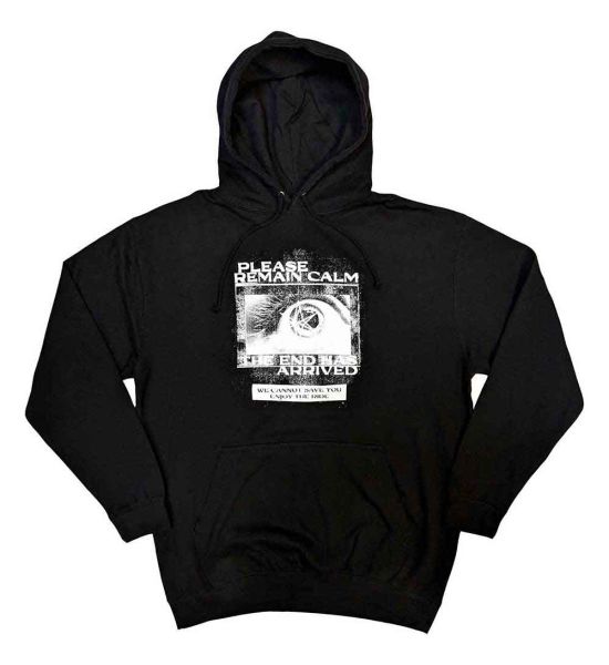 Bring Me The Horizon: Remain Calm FP - Black Pullover Hoodie