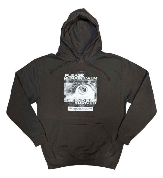 Bring Me The Horizon: Remain Calm FP - Grey Pullover Hoodie