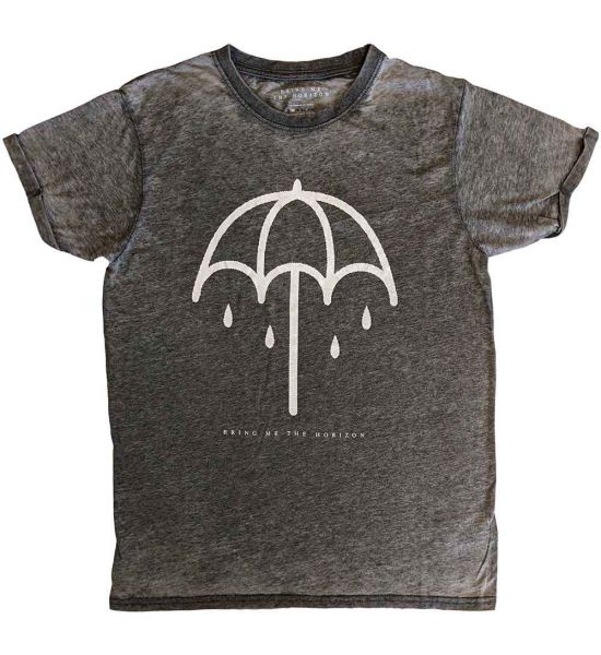 Bring Me The Horizon: Umbrella (Burnout) - Charcoal Grey T-Shirt