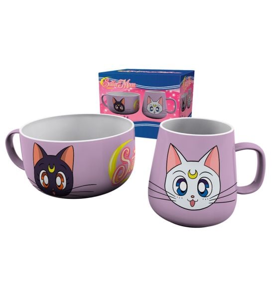 Sailor Moon: Luna & Artemis Breakfast Set