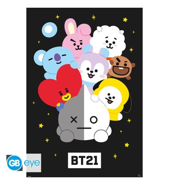 BT21: Characters Maxi Poster (91.5x61cm)