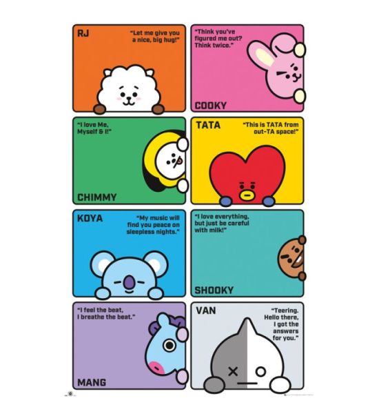 BT21: Compilation Maxi Poster (91.5x61cm)