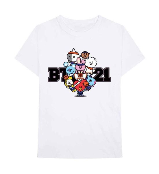 BT21: Dream Team - White T-Shirt