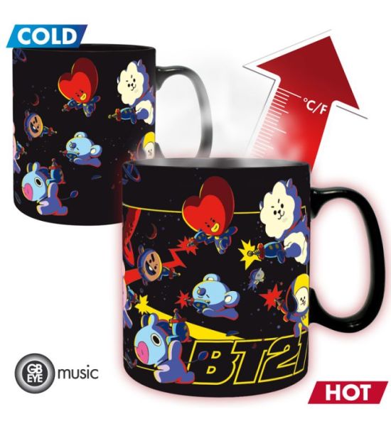 BT21: Space Heat Change Mug - With Box (460ml)