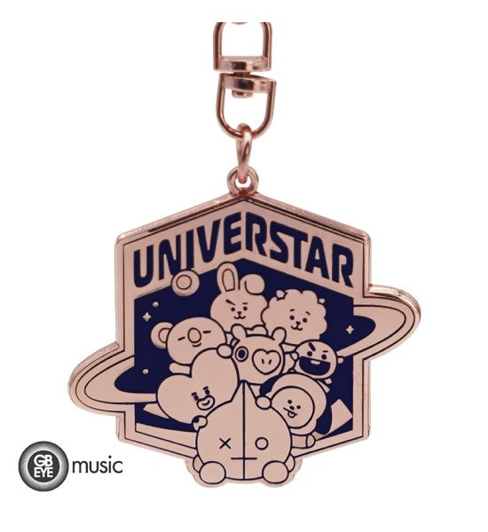 BT21: Universtar Metal Keychain