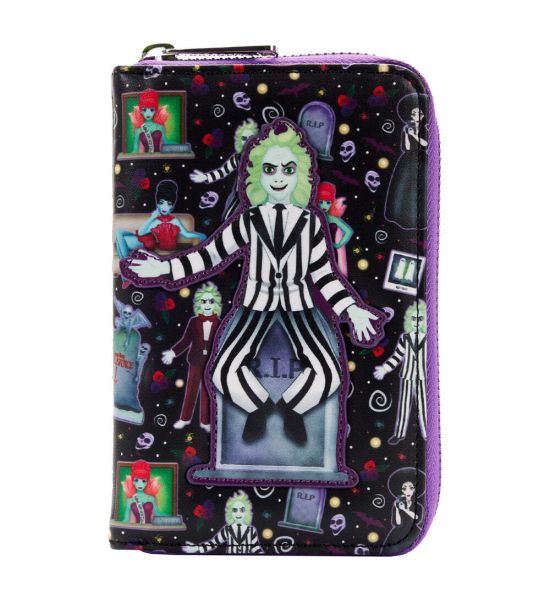 Loungefly Beetlejuice: Icons Zip Around Wallet