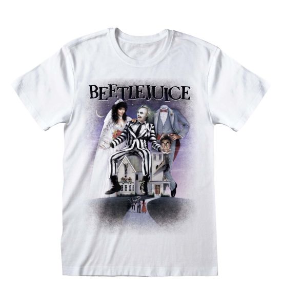 Beetlejuice: Poster White T-Shirt