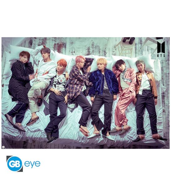 BTS: Group Bed Poster (91.5x61cm)