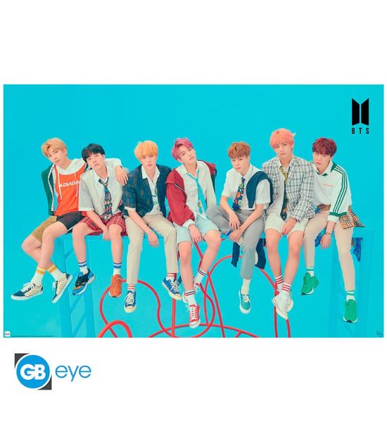 BTS: Group Blue Poster (91.5x61cm)