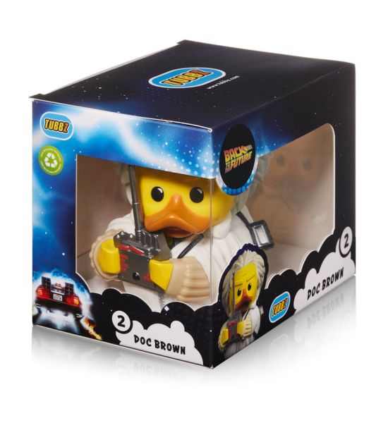 Back to the Future: Doc Brown Tubbz Rubber Duck Collectible (Boxed Edition) Preorder