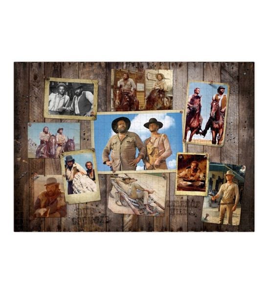 Bud Spencer & Terence Hill: Western Photo Wall Jigsaw Puzzle (1000 pieces) Preorder