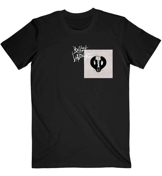 Bullet For My Valentine: Album Cropped & Logo - Black T-Shirt