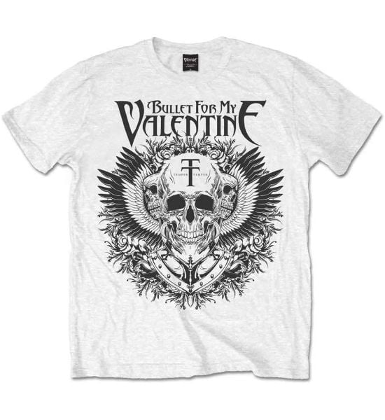 Bullet For My Valentine: Eagle - White T-Shirt