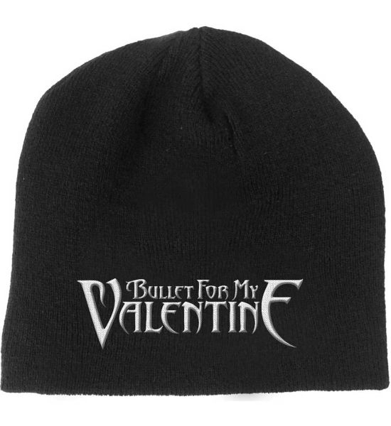 Bullet For My Valentine: Logo - Black Beanie Hat Preorder