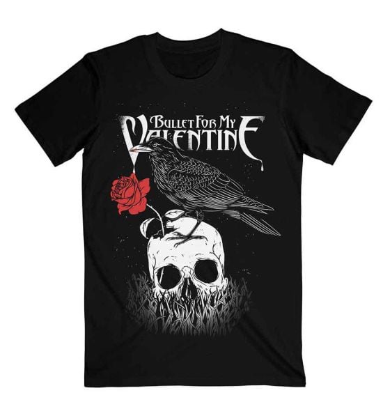 Bullet For My Valentine: Raven - Black T-Shirt