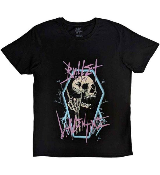 Bullet For My Valentine: Thrash Skull - Black T-Shirt