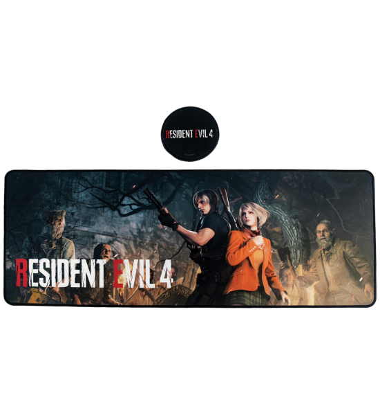 Resident Evil 4: Desk Pad & Coaster Set Preorder